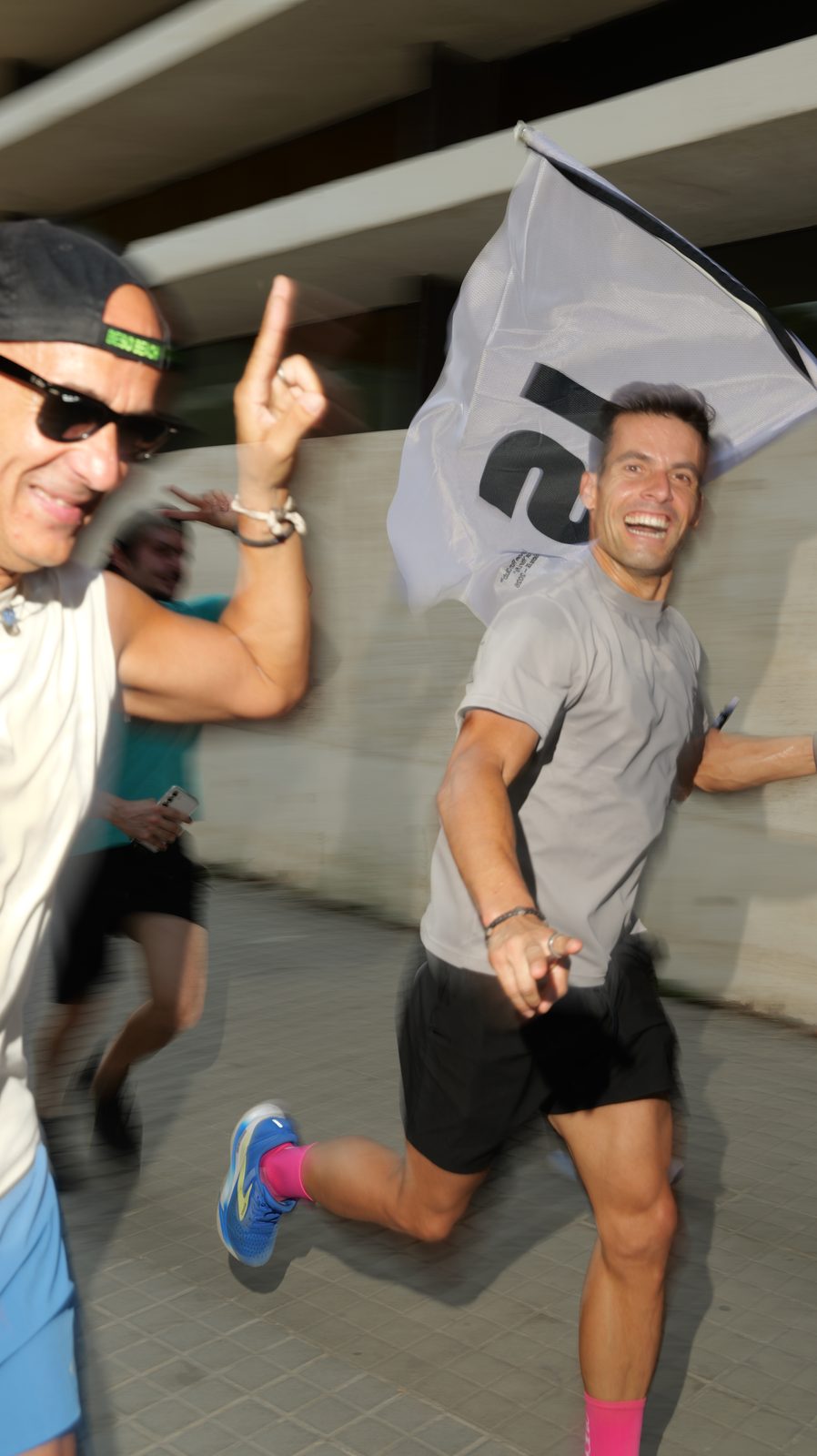 Fotografía de corredor en carrera popular