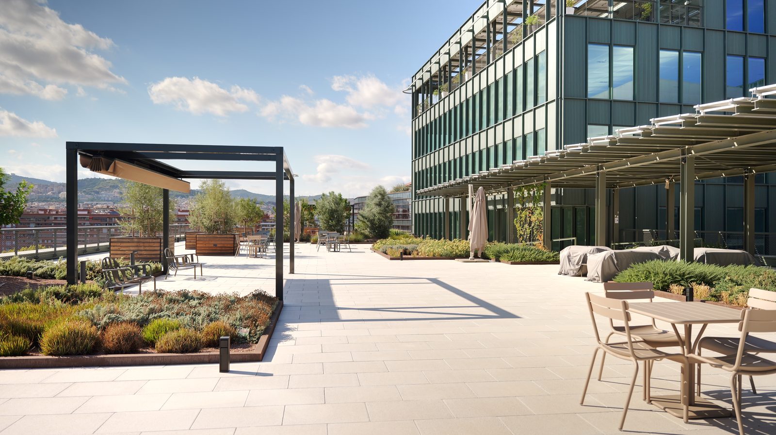 Fotografía de terraza en Barcelona